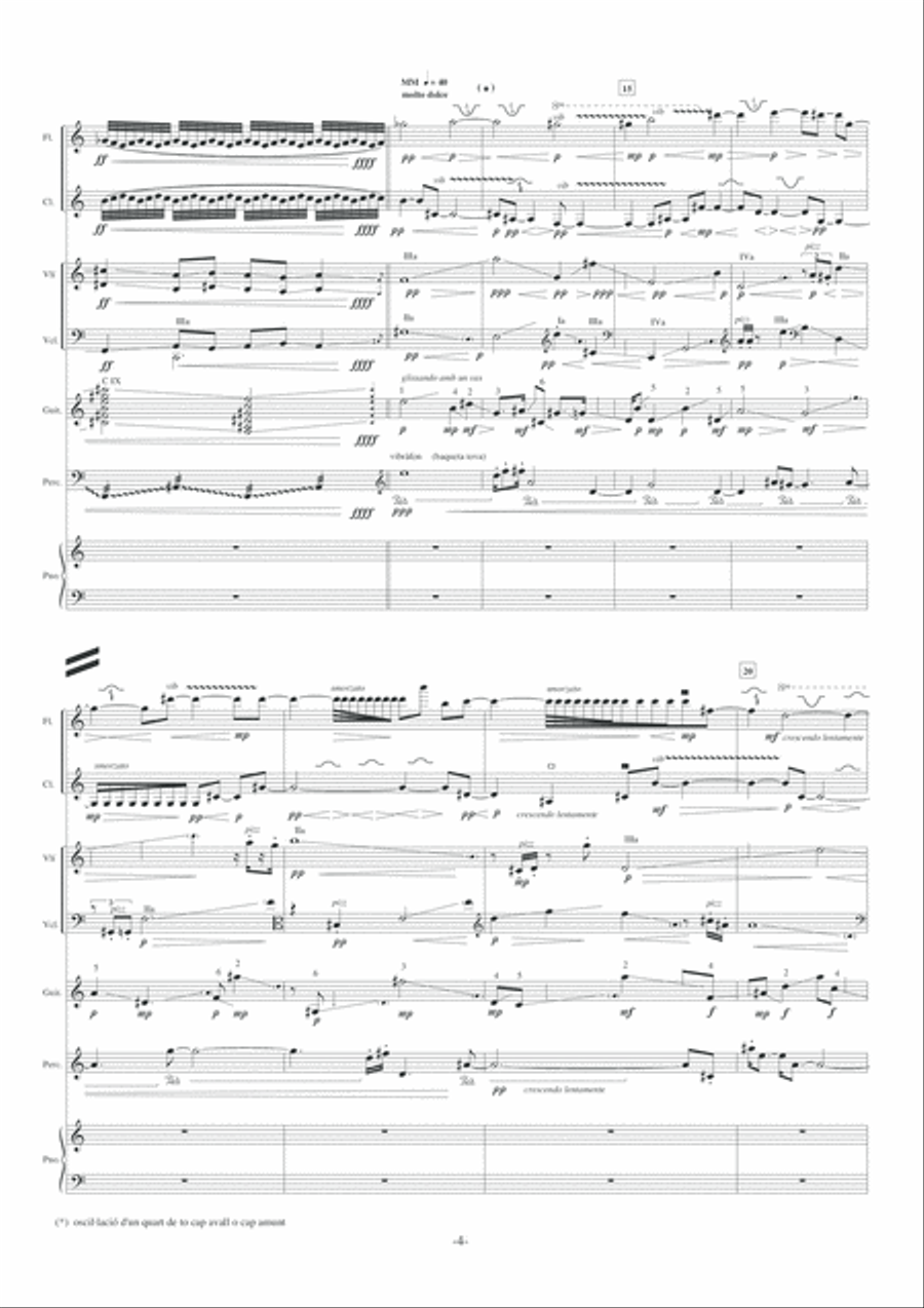 Septet de set sous Septet de set sous Large Ensemble scores gallery preview page 6