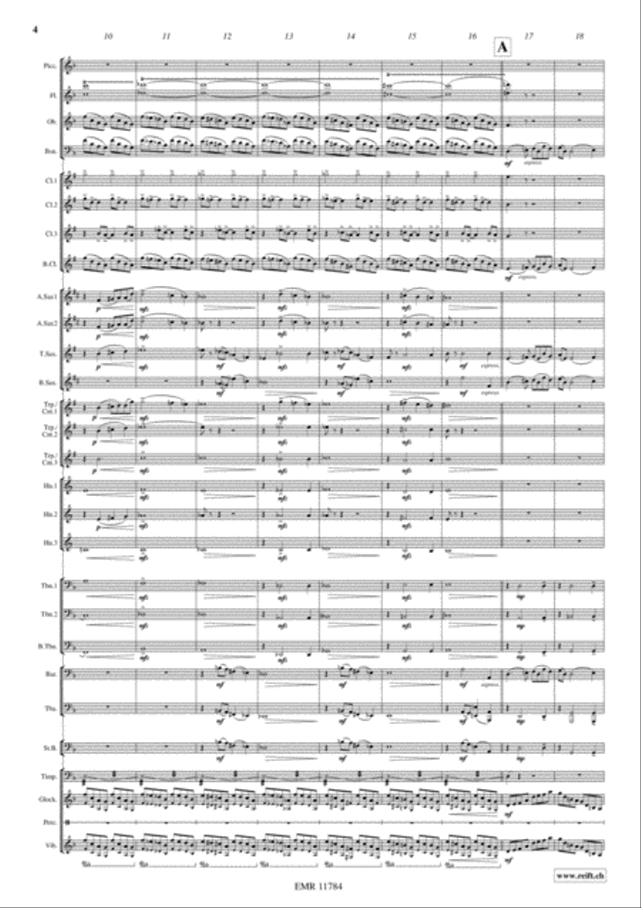 Imaginary Worlds Concert Band scores gallery preview page 5