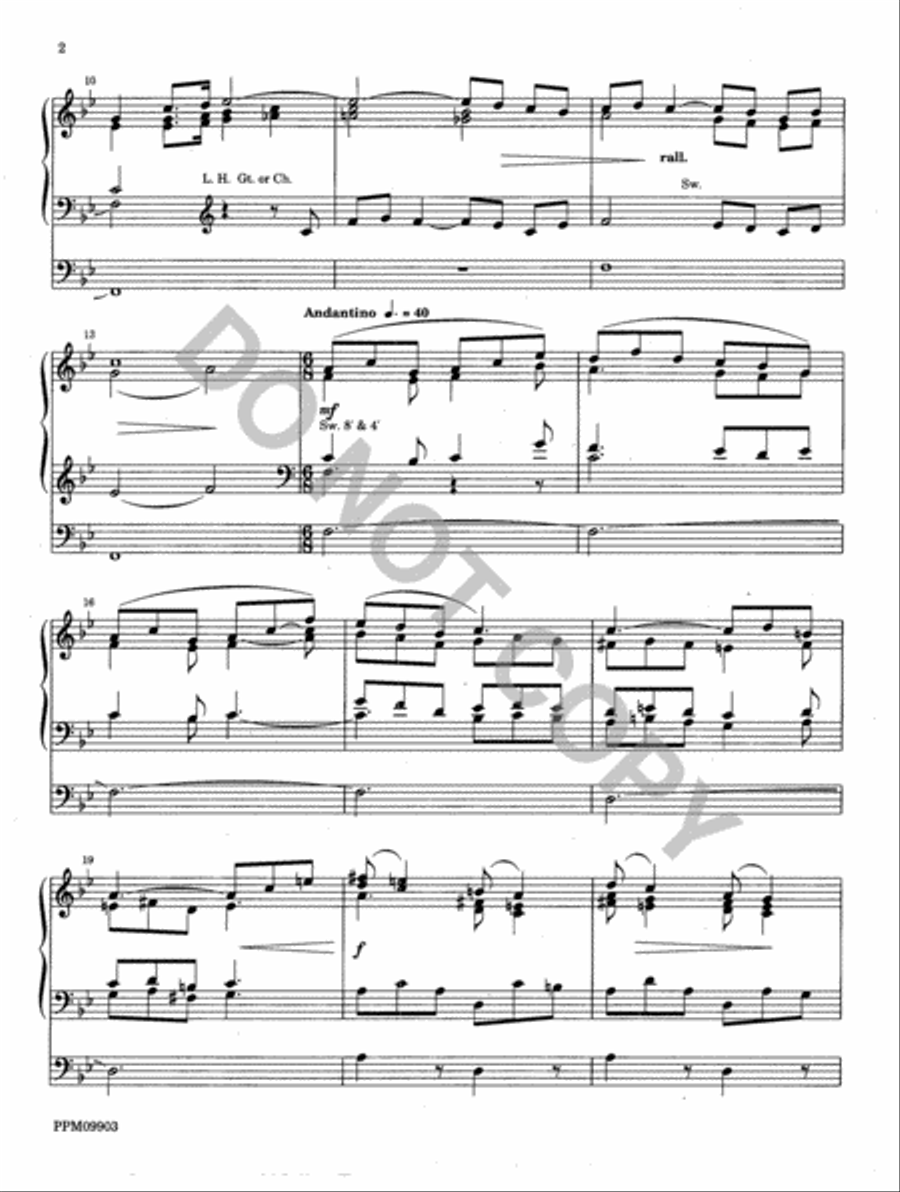 Compline Compline Organ scores gallery preview page 3