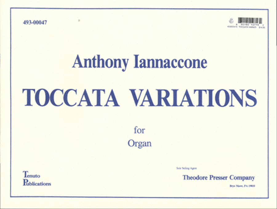 Toccata Variations Chamber Music scores gallery preview page 1