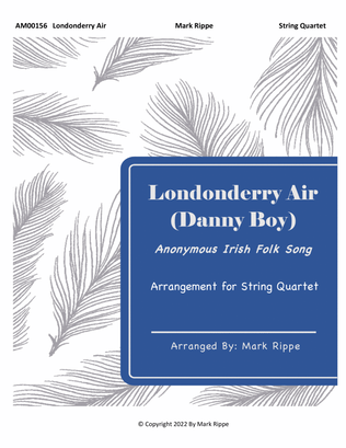 Book cover for Londonderry Air (Danny Boy) AM00156