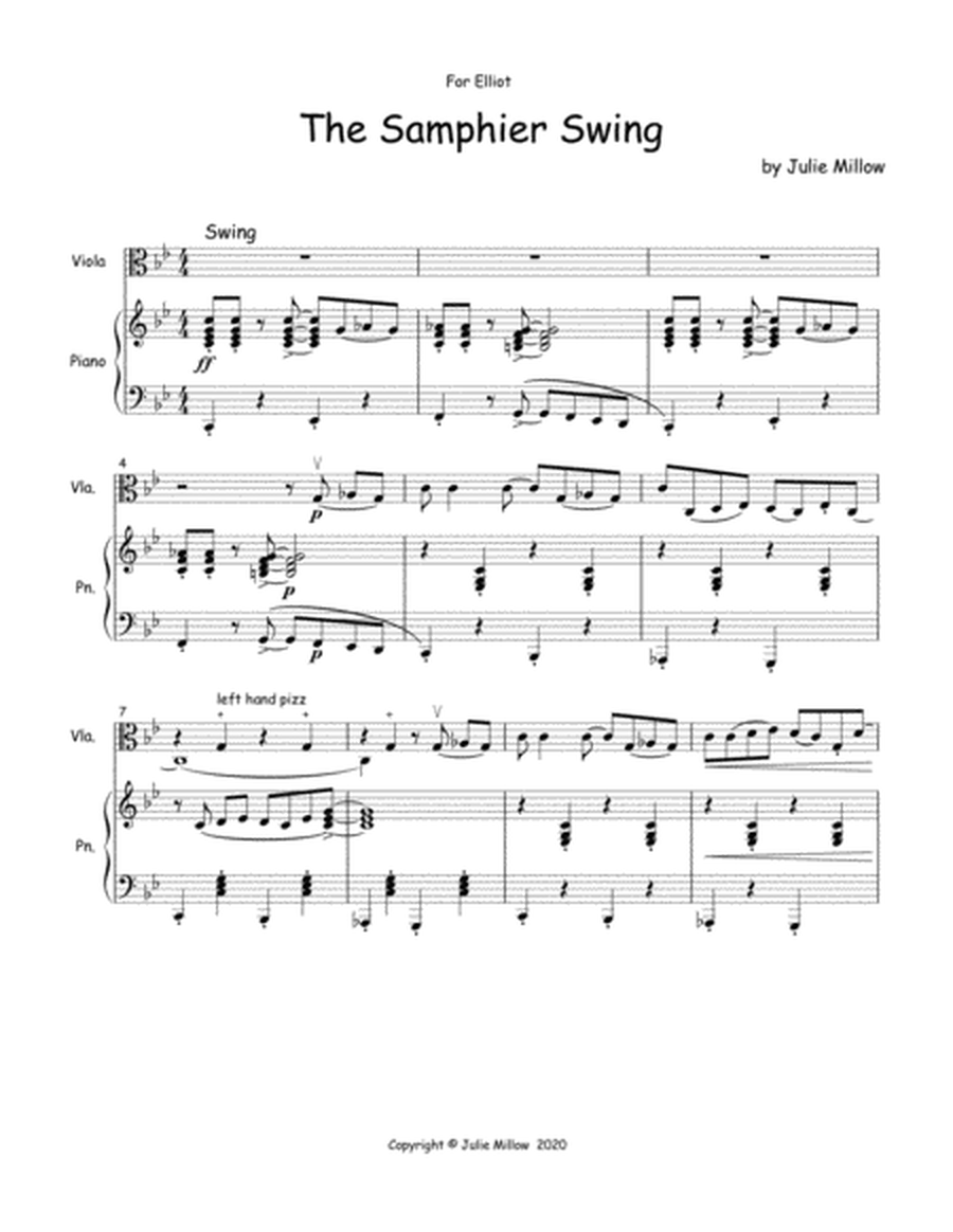 The Samphier Swing for Viola image number null