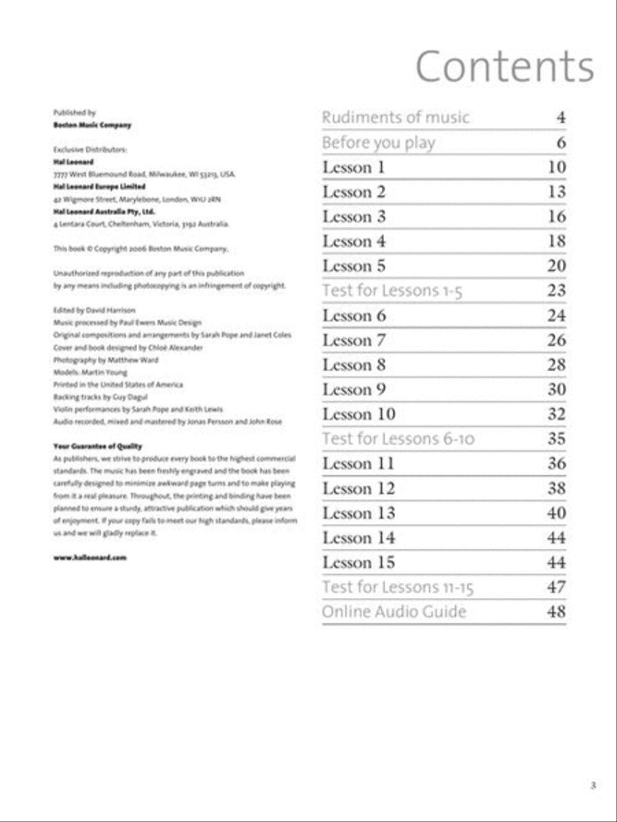 A New Tune a Day – Violin, Book 1 Violin Solo scores gallery preview page 3