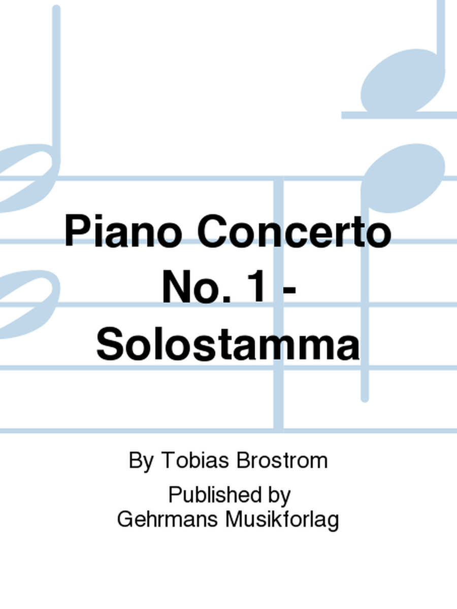 Piano Concerto No. 1 - Solostamma