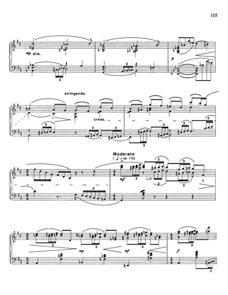 "Burlesque" for piano Op. 1, No. 20