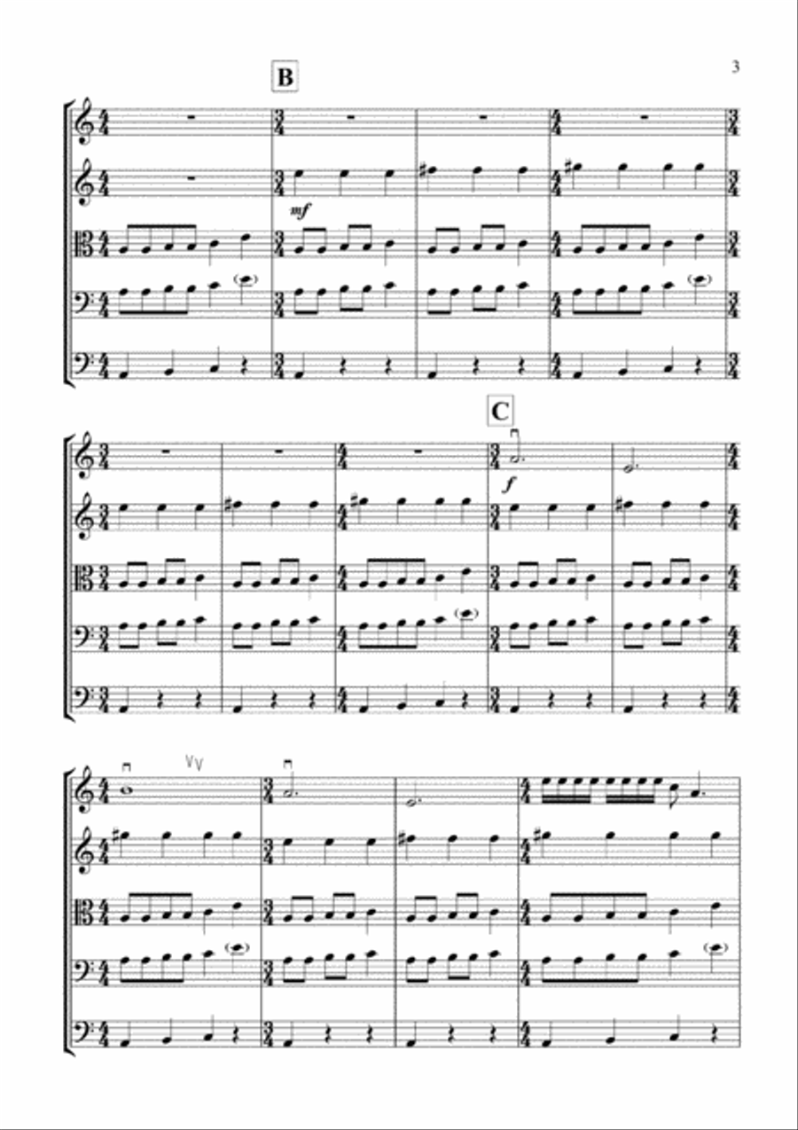 Spring Mystique String Orchestra scores gallery preview page 3
