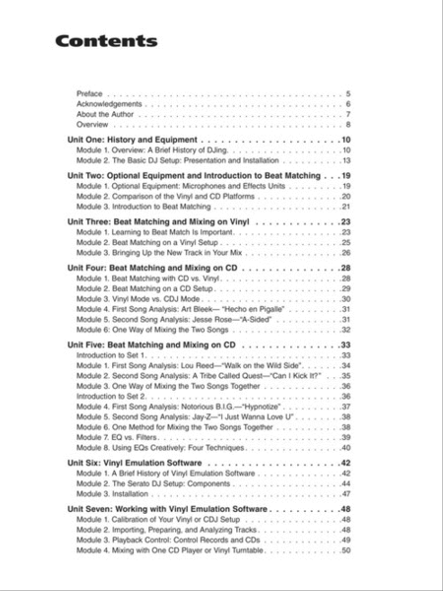 DJ Techniques - Vinyl and Digital Collection / Songbook scores gallery preview page 2