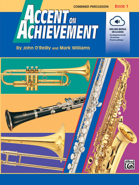 Accent on Achievement, Book 1 by John O'Reilly Percussion - Sheet Music