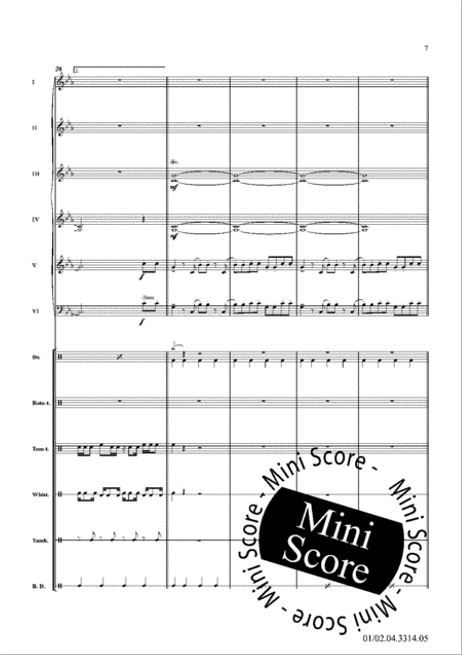 Samba de Janeiro (Easy Band Version) Concert Band scores gallery preview page 13