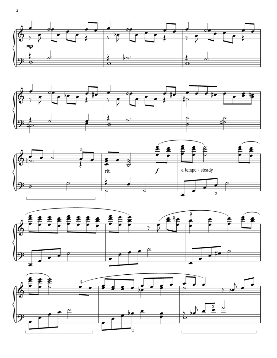 It's Impossible (Somos Novios) Piano Solo scores gallery preview page 2