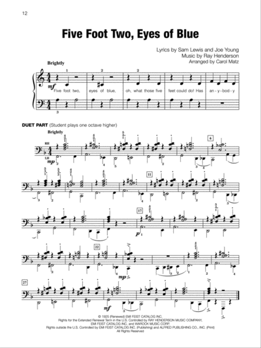 Famous & Fun for Adults -- Pop, Book 2 Piano Method scores gallery preview page 3
