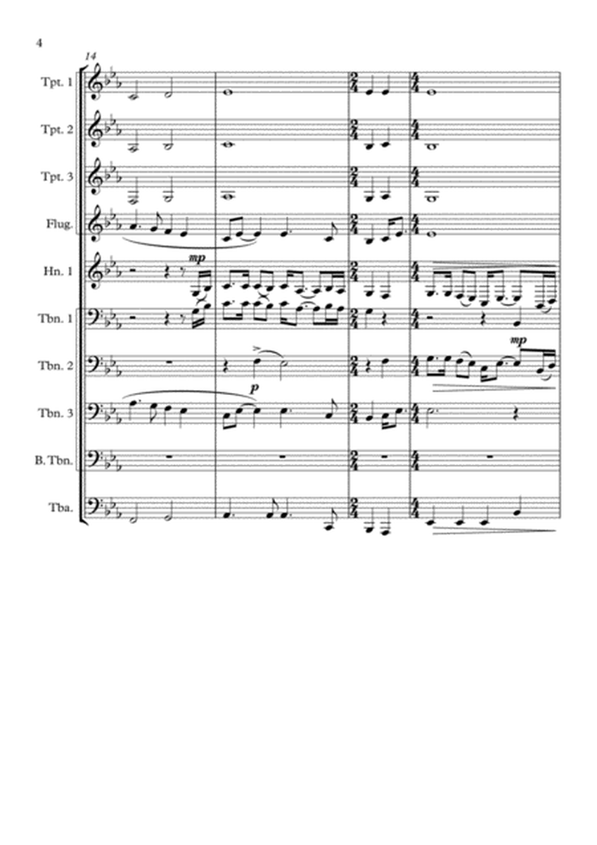 Wild Loch Mountain Lomond Thyme - Brass Ensemble (10 piece) image number null
