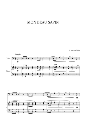 Mon Beau Sapin for Tuba and Piano