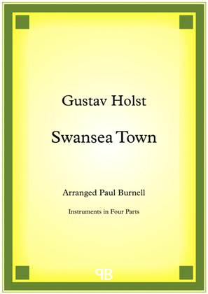 Swansea Town, arranged for instruments in four parts