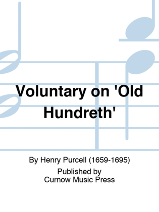 Book cover for Voluntary on 'Old Hundreth'