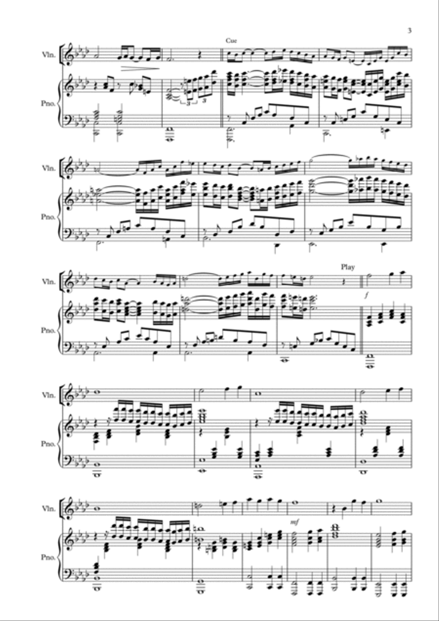 Concerto Pour Une Voix Violin Solo scores gallery preview page 3