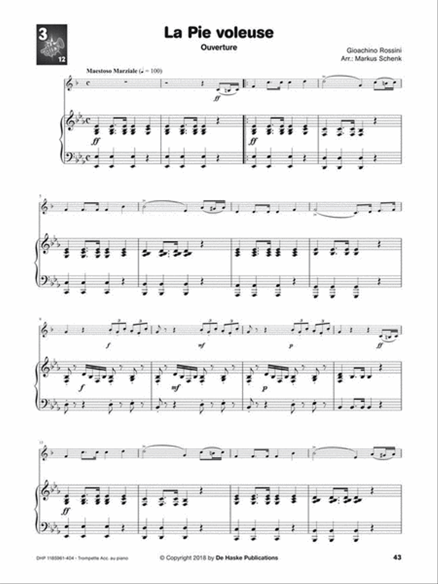 Écouter, lire & jouer - Les Airs d'Opéra Flugelhorn scores gallery preview page 4