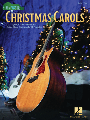 Book cover for Christmas Carols - Strum & Sing Guitar