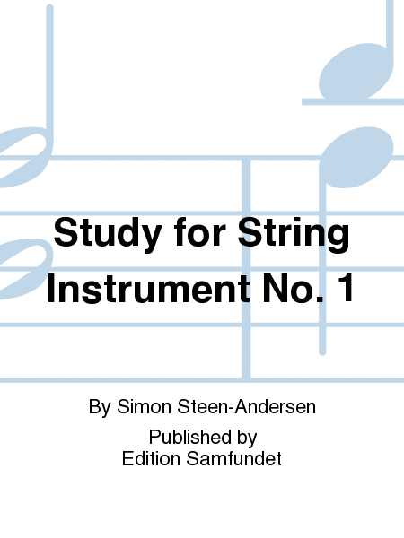 Study for String Instrument #1