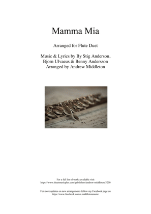 Book cover for Mamma Mia