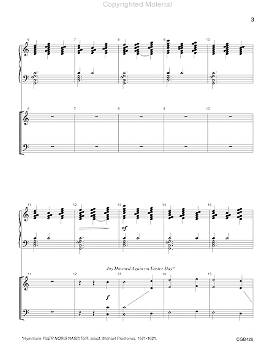An Easter Carillon (Full Score)