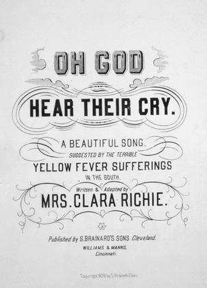 Oh God, Hear Their Cry! A Beautiful Song