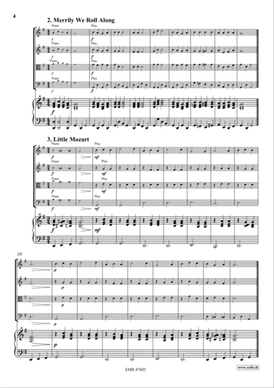 Melodies for Beginners Volume 1 Cello scores gallery preview page 3