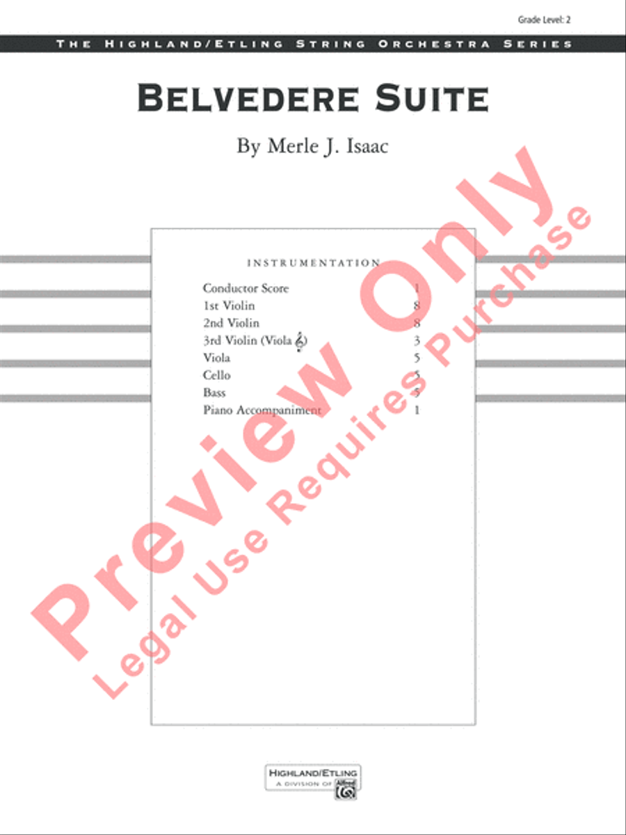 Classics from Merle Isaac String Orchestra scores gallery preview page 49