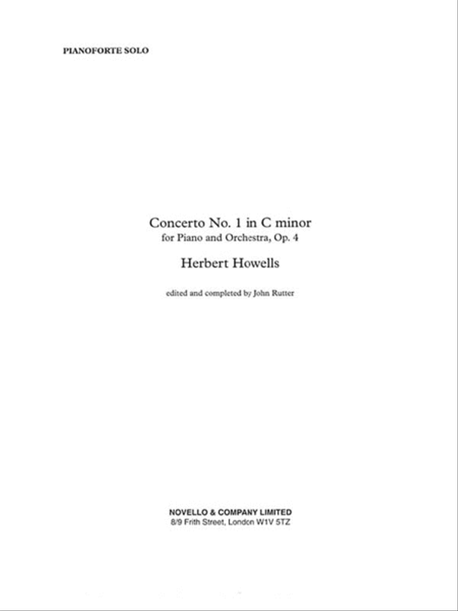 Piano Concerto No. 1 Piano Solo scores gallery preview page 1