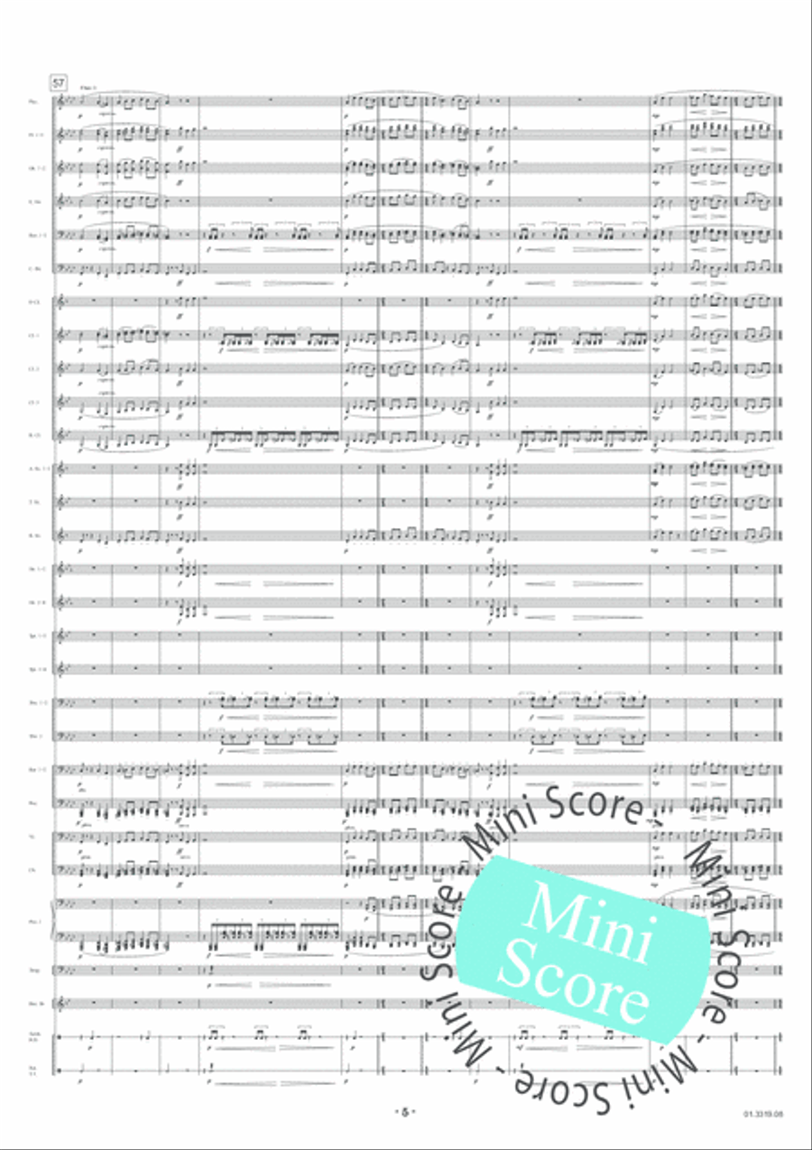 Feste Romane Concert Band scores gallery preview page 9