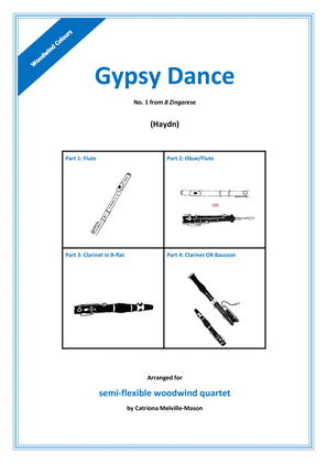 Gypsy Dance (semi-flexible 4-part woodwind)
