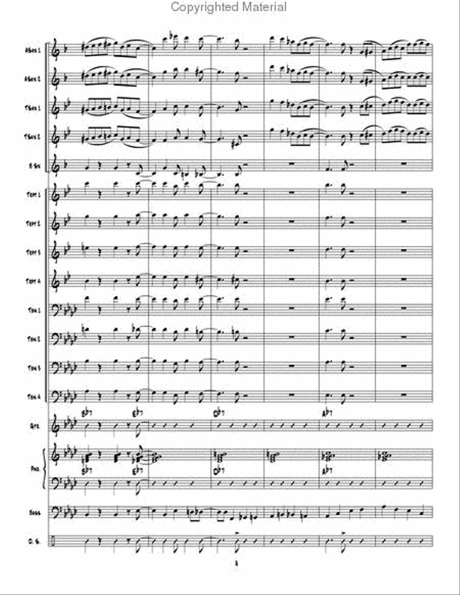 Junk Mix and Hubcap Sale Junk Mix and Hubcap Sale Jazz Ensemble scores gallery preview page 9
