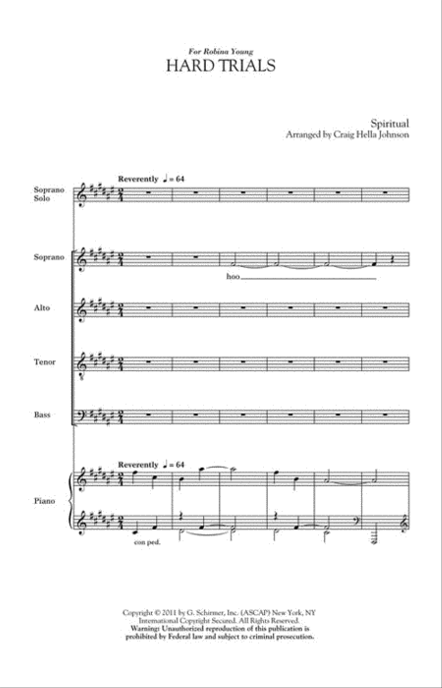 Hard Trials Hard Trials 4-Part scores gallery preview page 2