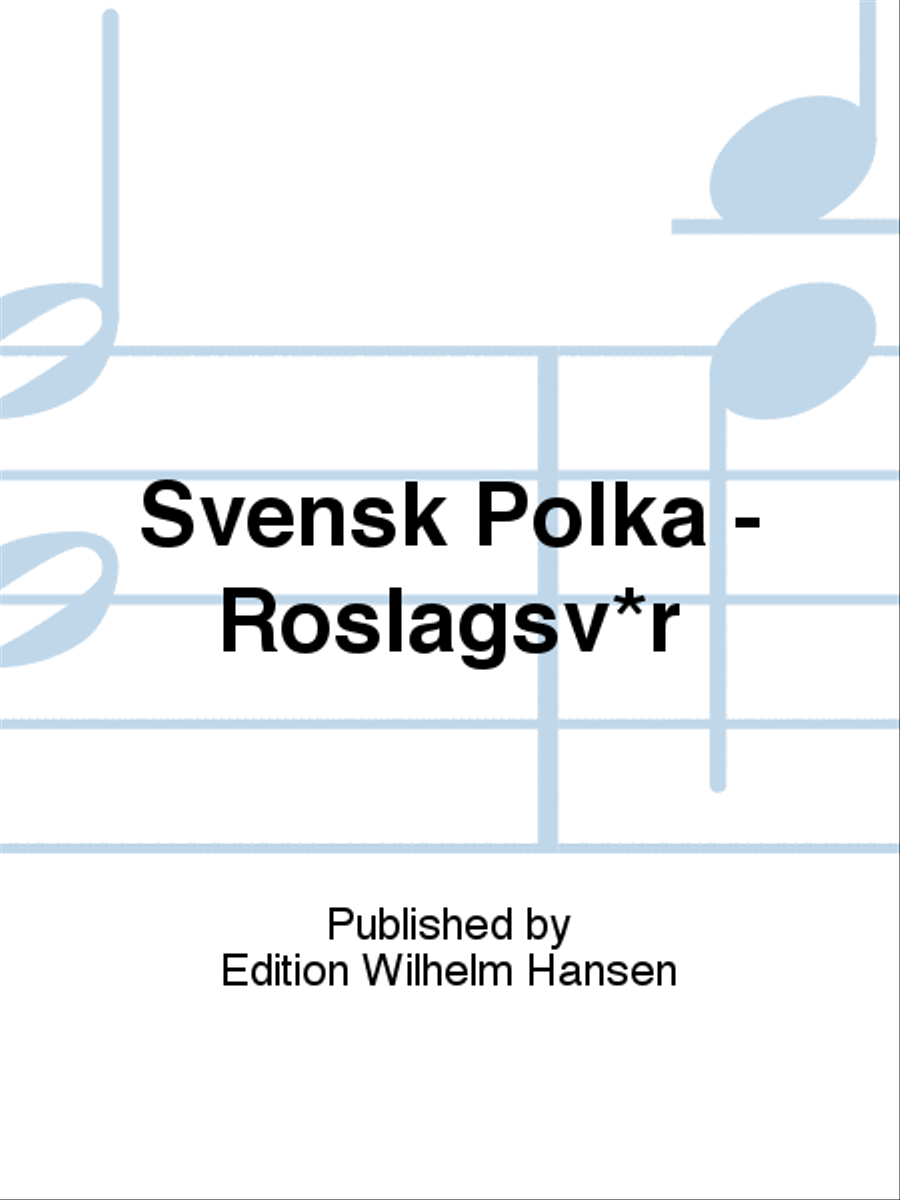 Svensk Polka - Roslagsv·r Voice Solo scores gallery preview page 1