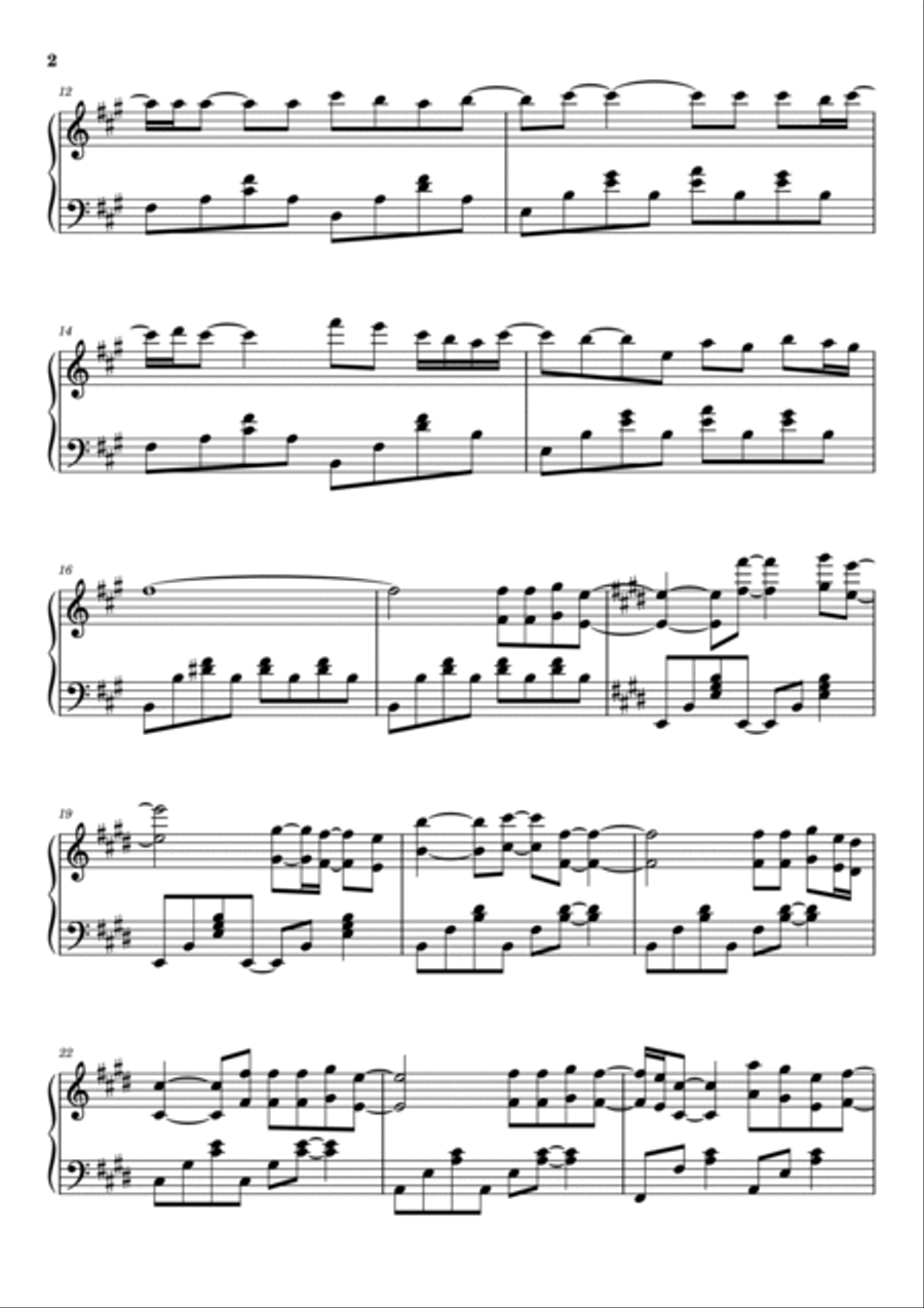 Spending My Time Spending My Time Piano Solo scores gallery preview page 2