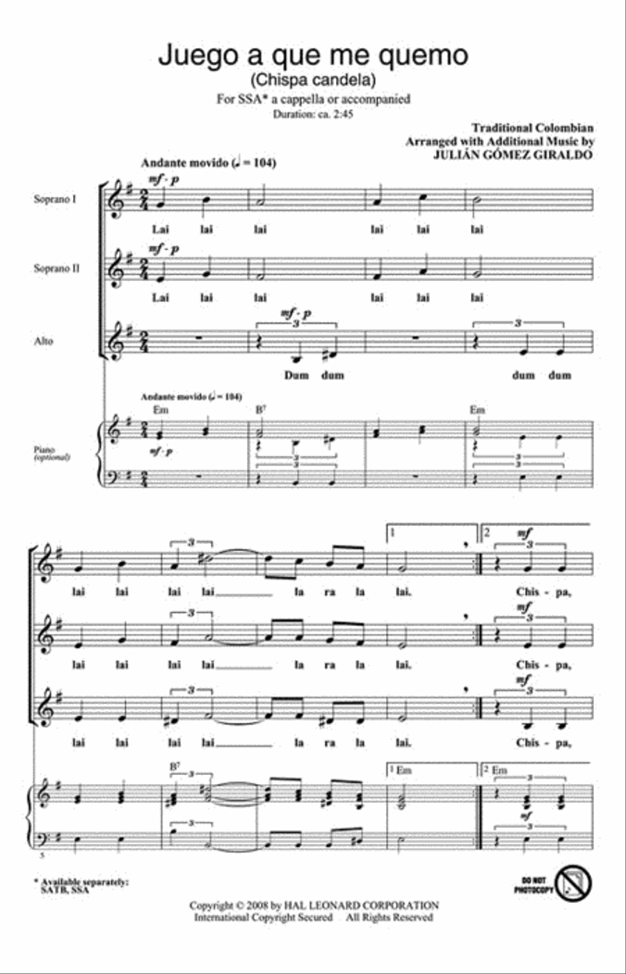 Juego a que me quemo SSA scores gallery preview page 2