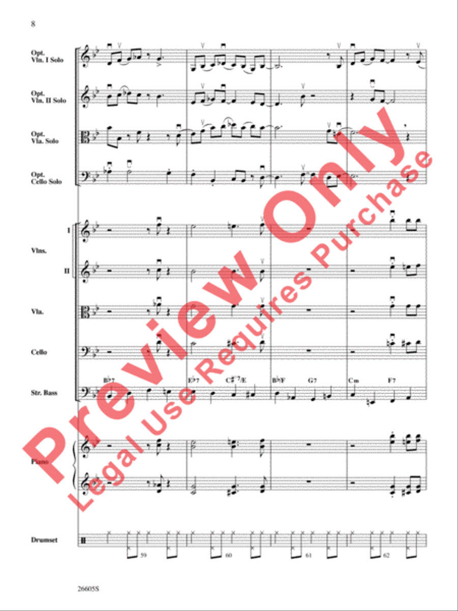 I Got Rhythm String Orchestra scores gallery preview page 9