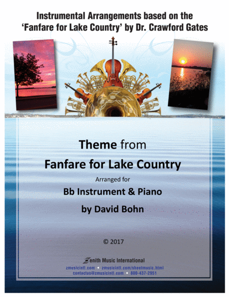 Theme from the Fanfare for Lake Country - Bb Instruments