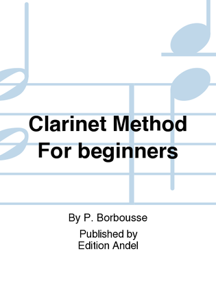 Clarinet Method For beginners