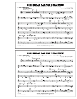 Christmas Parade Sequence - Bb Horn/3rd Bb Tpt