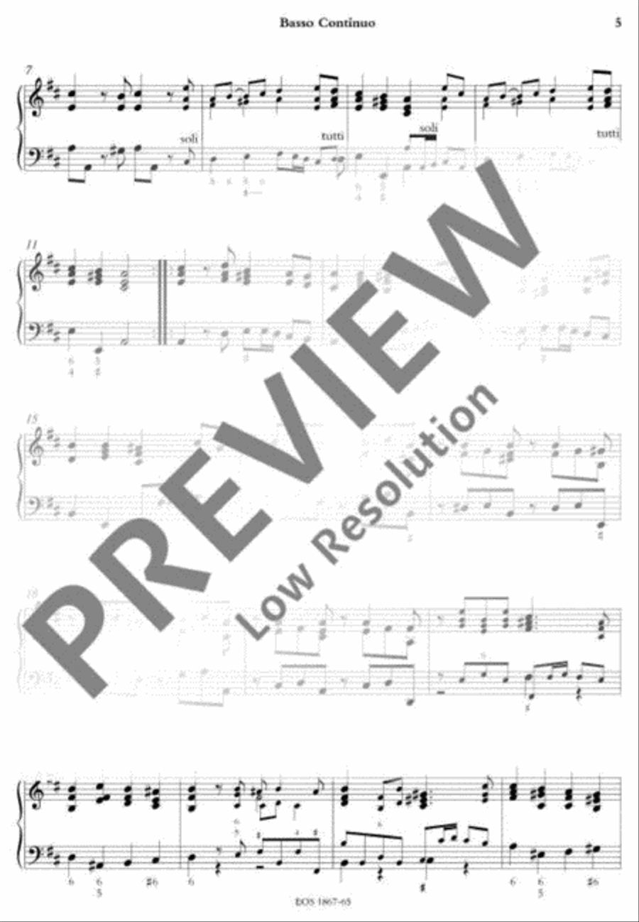 Concerto Grosso Concerto Grosso Basso Continuo scores gallery preview page 6