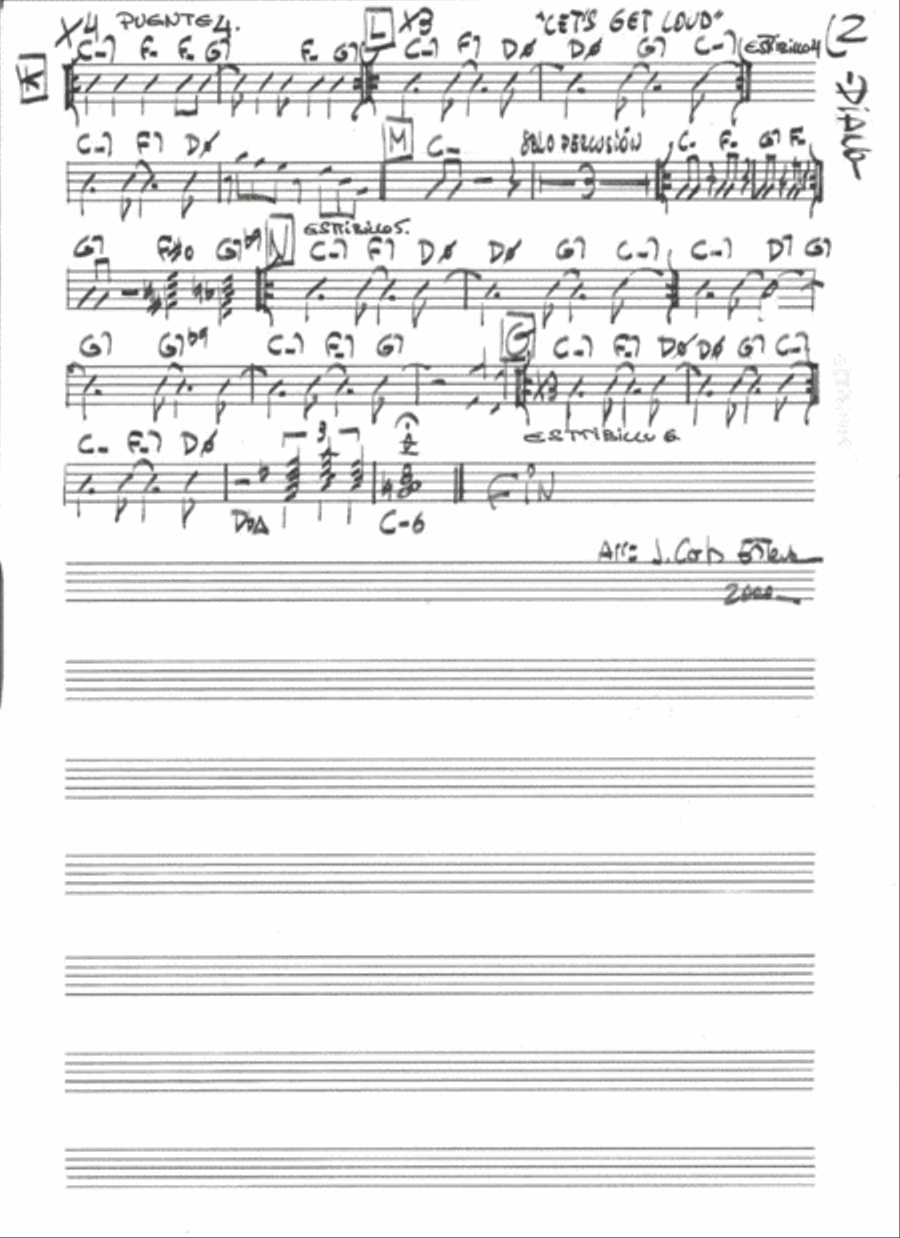 Let's Get Loud Tenor Saxophone scores gallery preview page 2