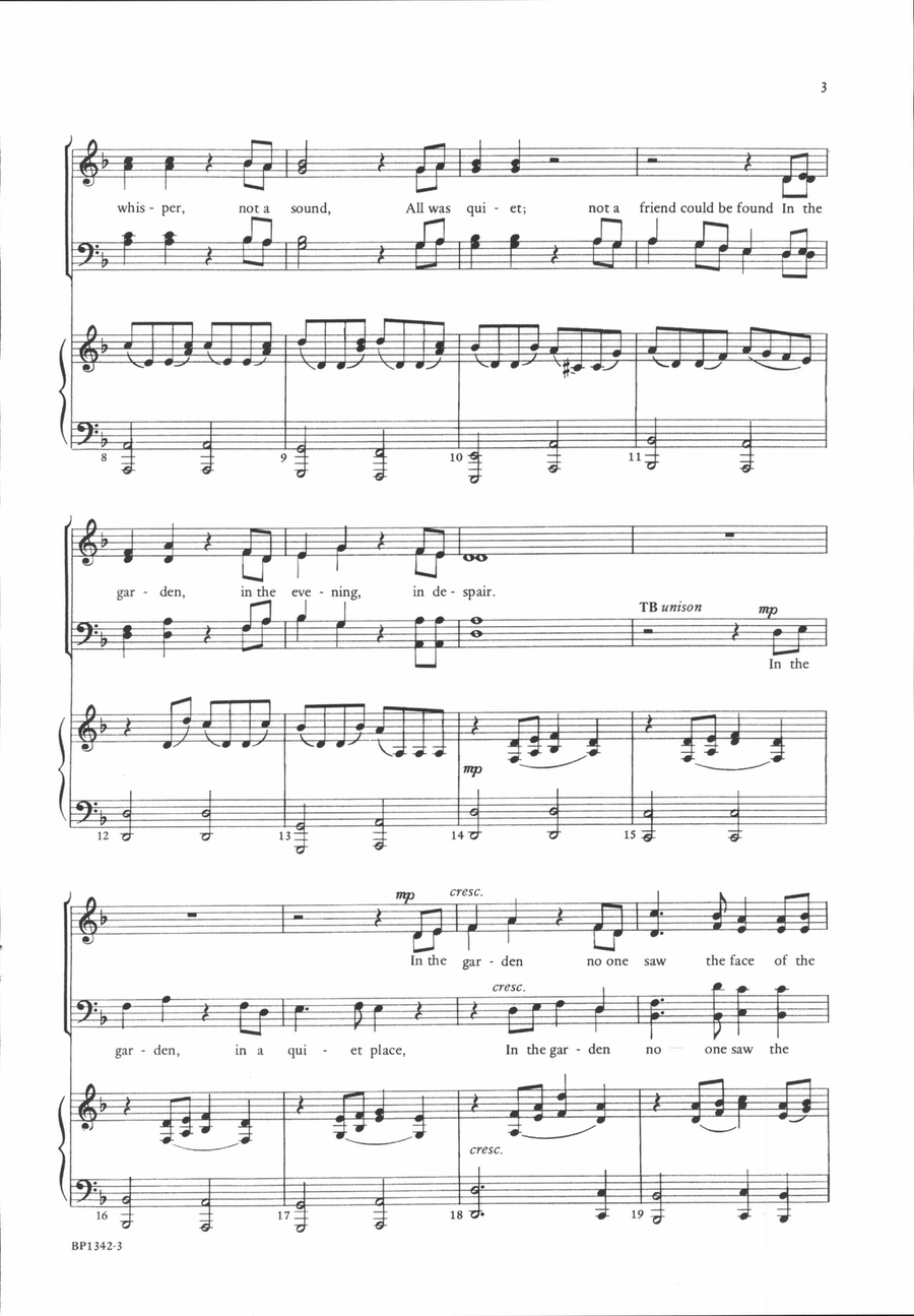 In the Garden 4-Part scores gallery preview page 3