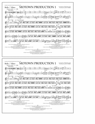 Motown Production 1(arr. Tom Wallace) - Bells/Vibes