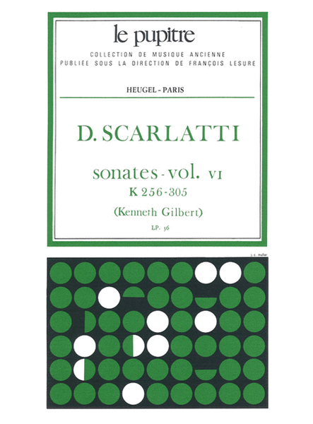 Sonates Volume 6 K256 - K305