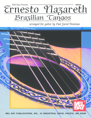 Book cover for Ernesto Nazareth - Brazilian Tangos
