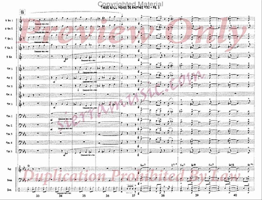 There Will Never Be Another You Jazz Ensemble scores gallery preview page 6