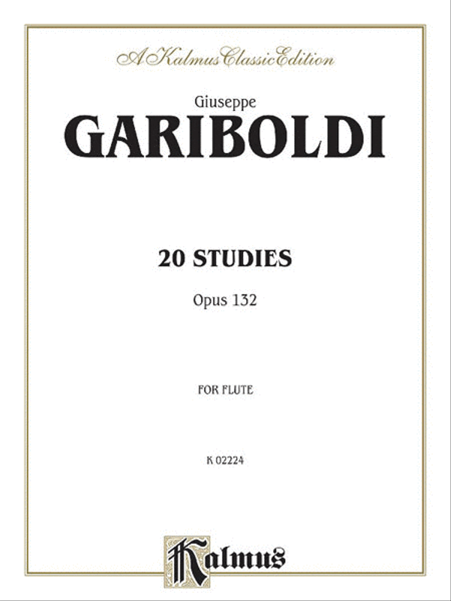 20 Studies Op 132 20 Studies Op 132 Flute scores gallery preview page 1