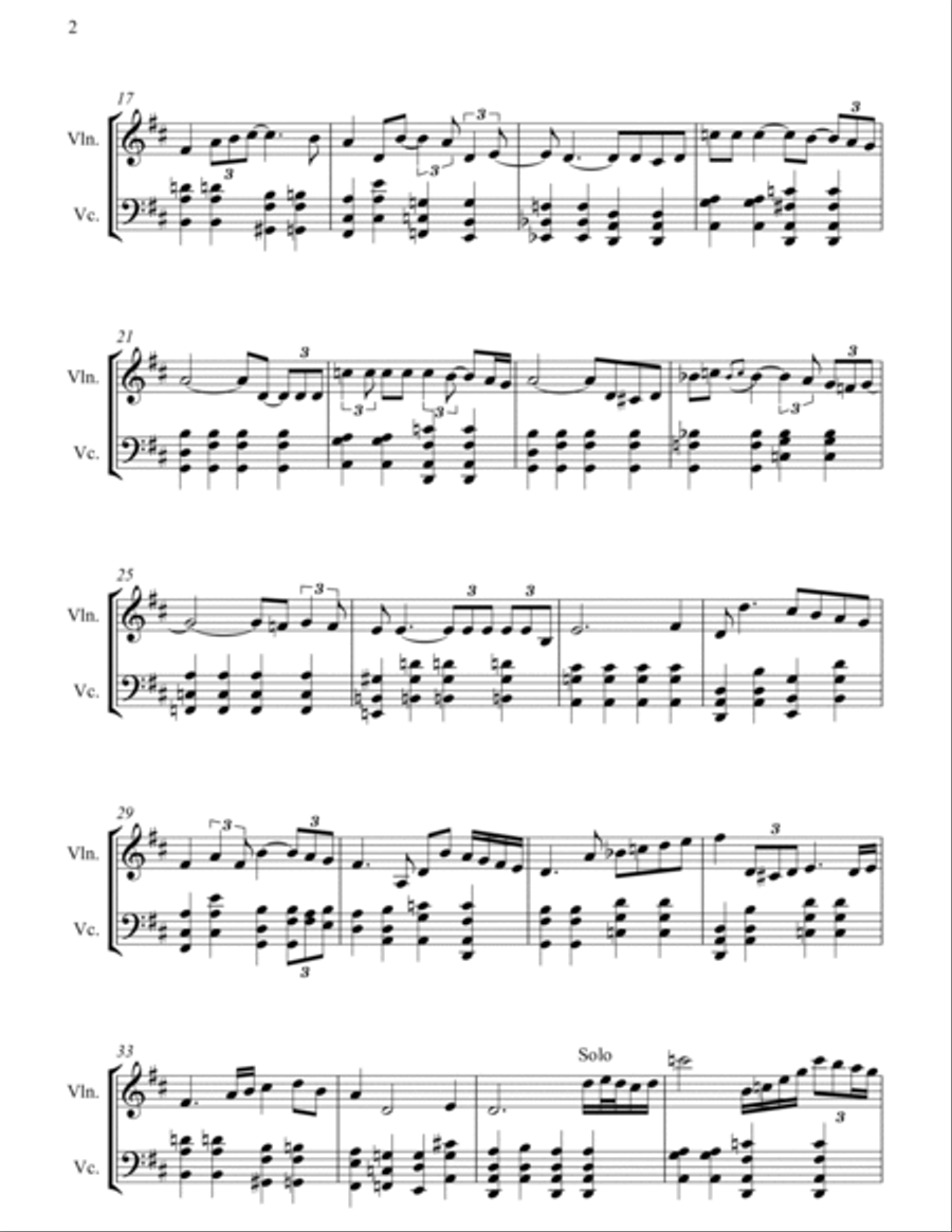 The Christmas Song (Chestnuts Roasting On An Open Fire) Score and Parts scores gallery preview page 4