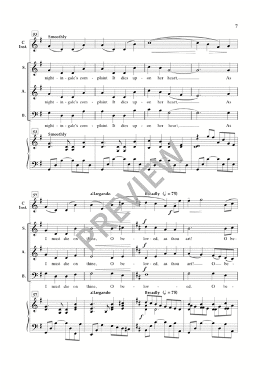 Dreams of Thee 3-Part scores gallery preview page 6